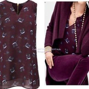 Beautiful cabi sleeveless tunic, small